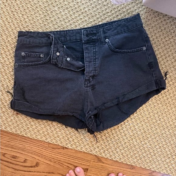 Ksubi Charcoal Denim Shorts - Picture 3 of 4